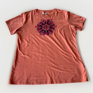 Columbia‎ Omni-Shade Women's T-Shirt Size Medium Pink Graphic